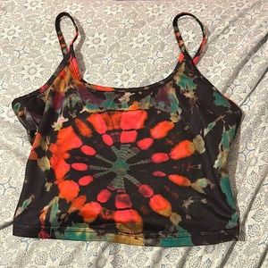 small ti-dye top from shein
